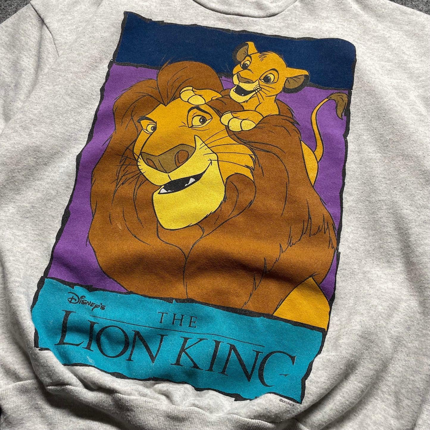 90s Disneys The Lion King Movie Promo Sweat - L