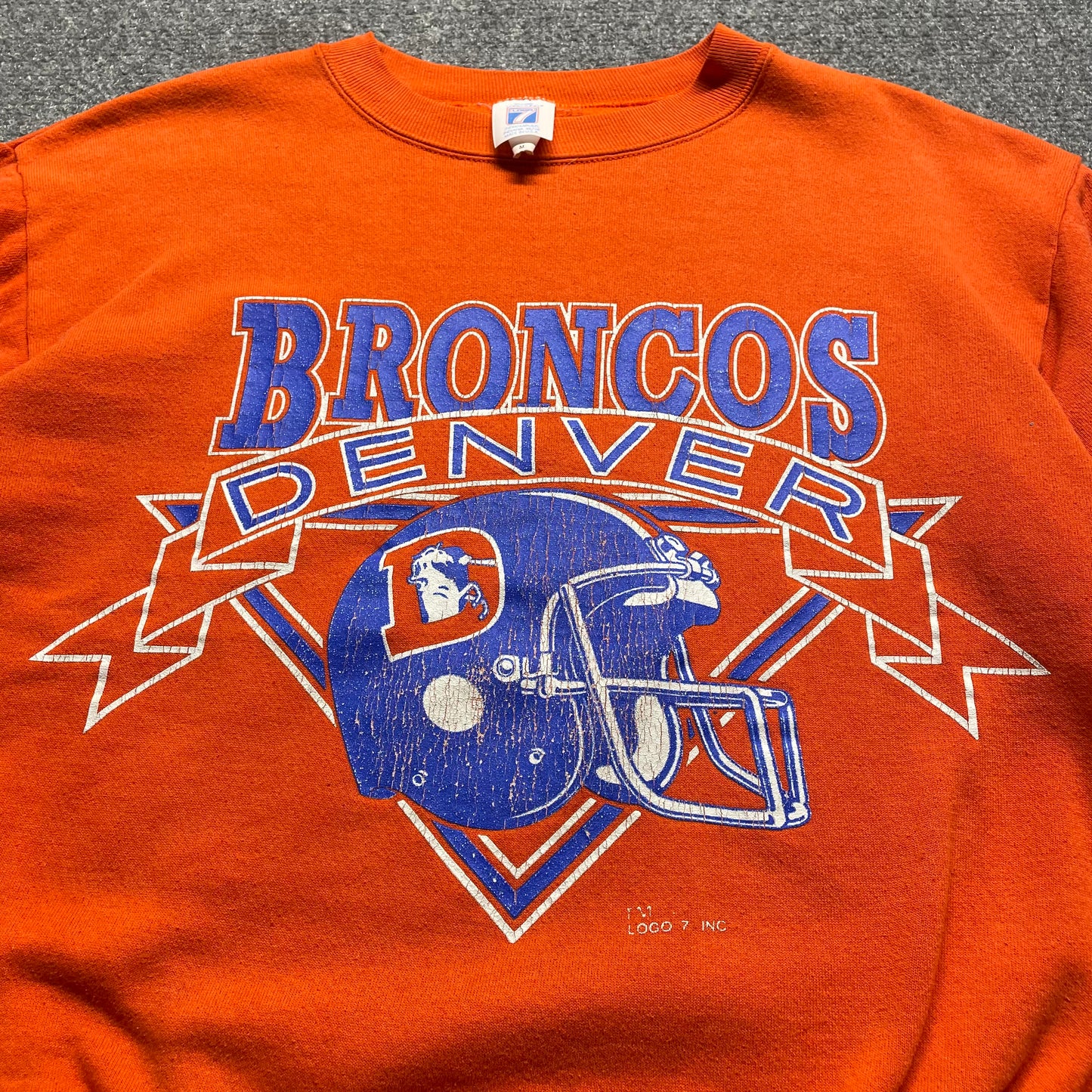 90s Denver Broncos Sweat - M
