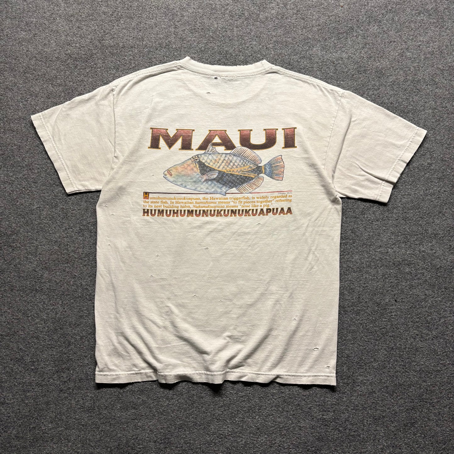 Vintage Maui Triggerfish Shirt - L