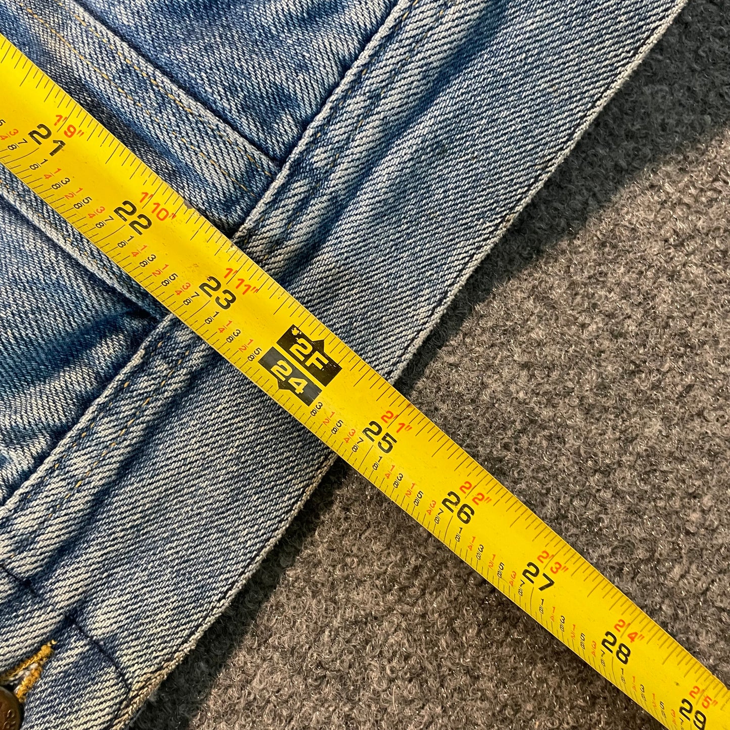 1980s Lee Ford Motorsport Jean Jacket - L