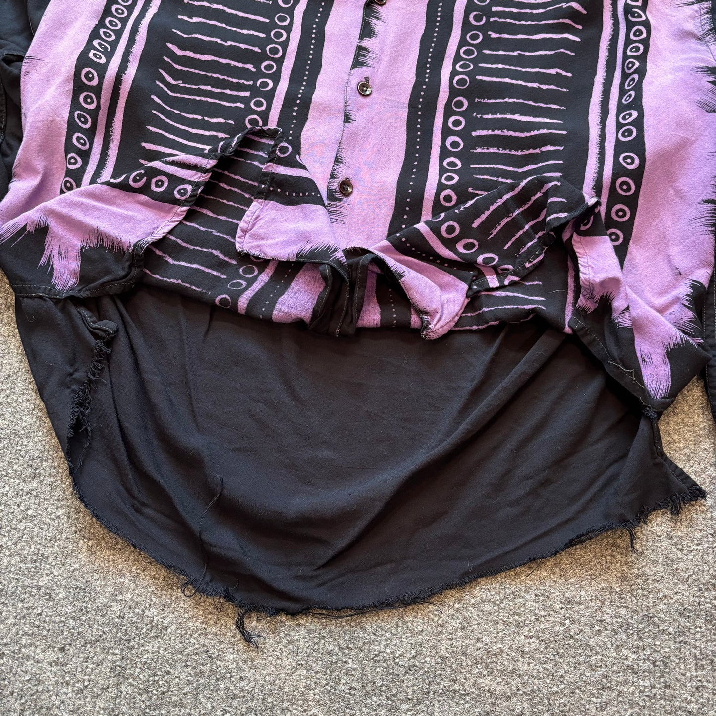 1970s Button Up Shirt - L