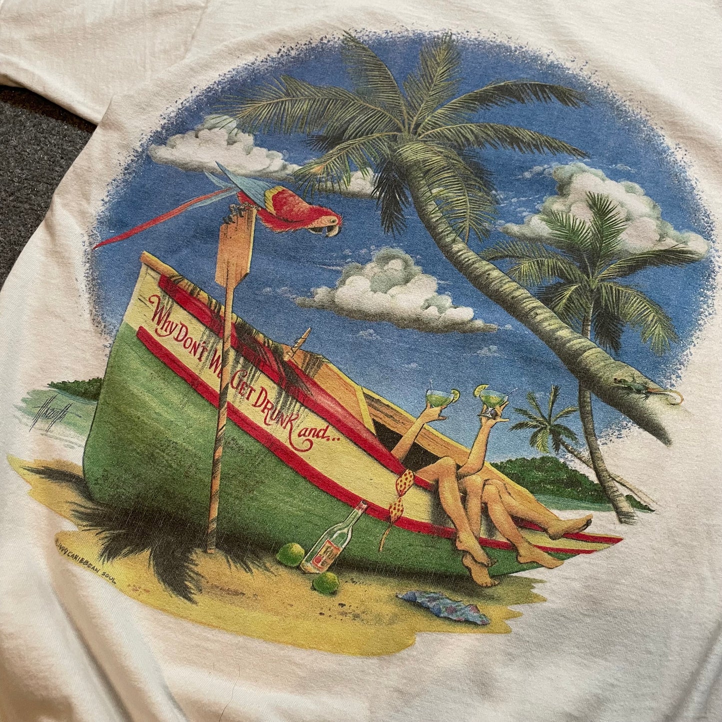 90s Caribbean Soul T-Shirt - M