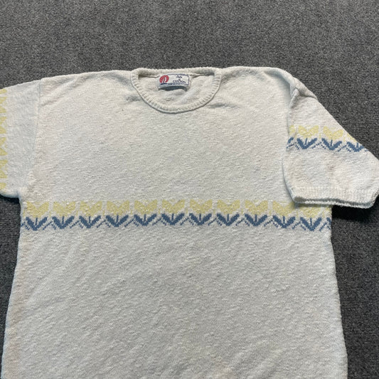 1980s Knit Sweater - Ladies XL