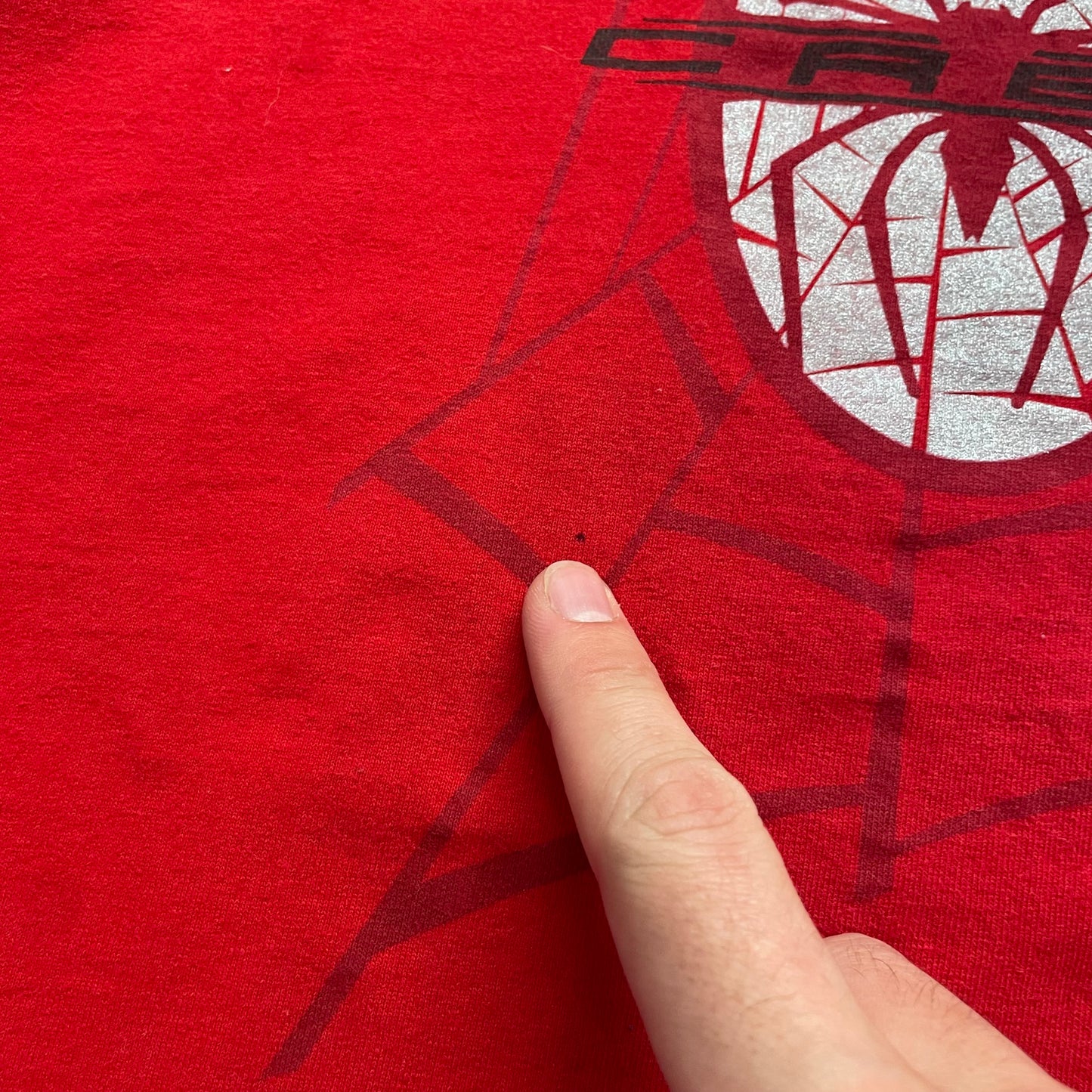 02’ Spider-Man Crew Shirt - L