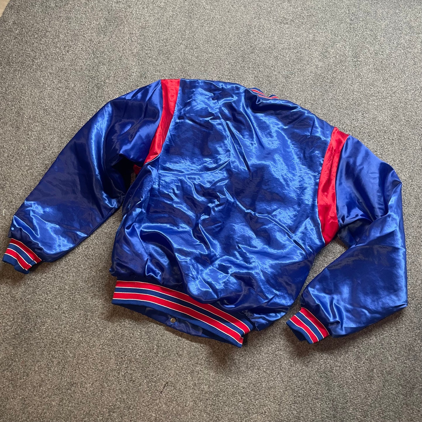 1980s Buffalo Bills Swingster Satin Jacket - S