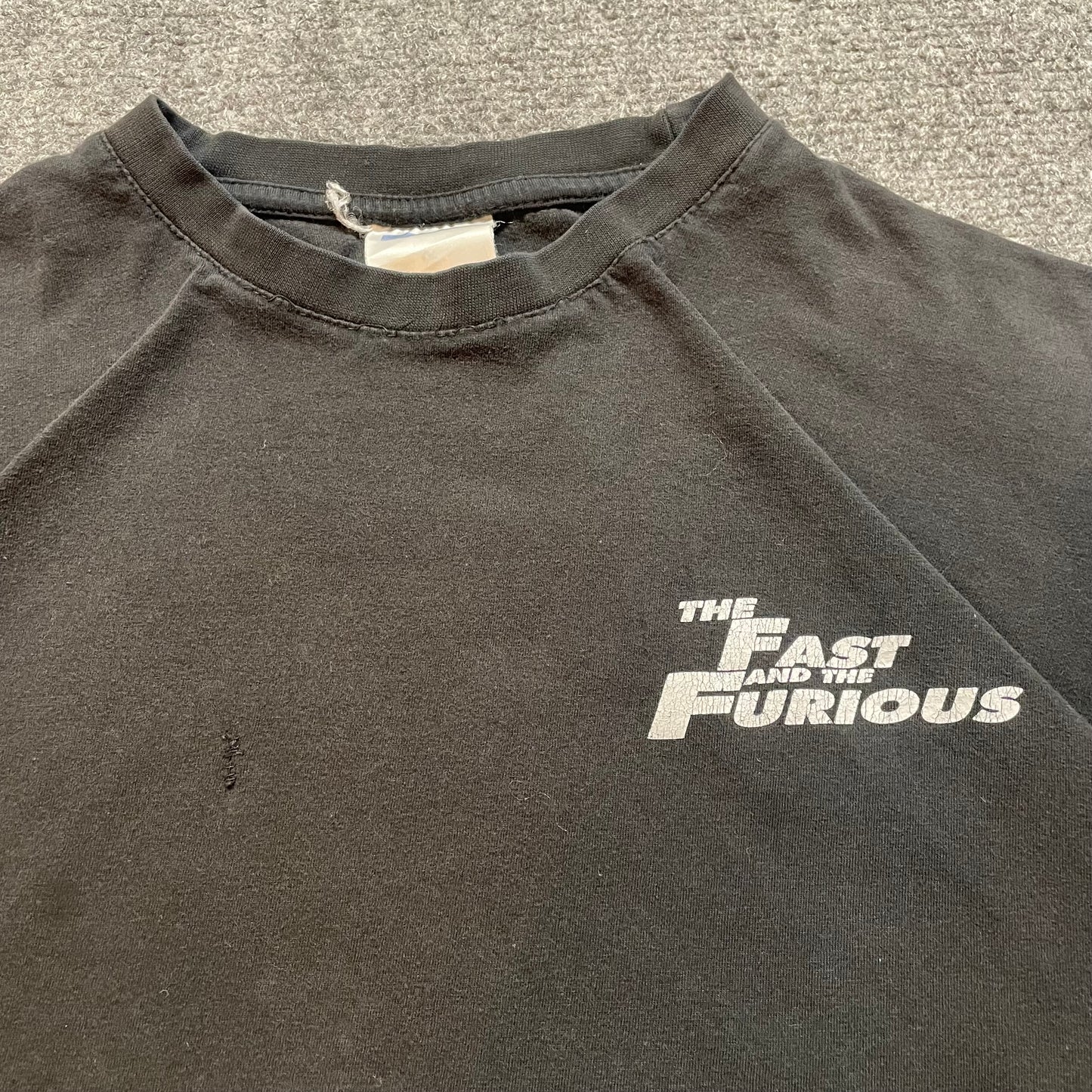 Rare Euro 2001 The Fast & The Furious Promo T-Shirt - L