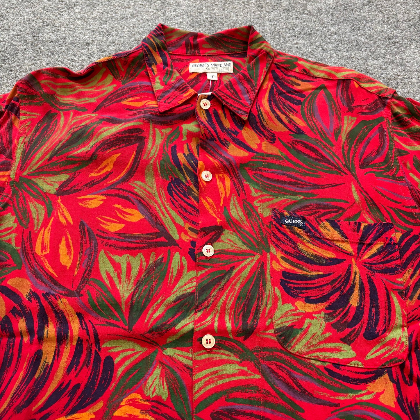 1980s GUESS Button Up - M