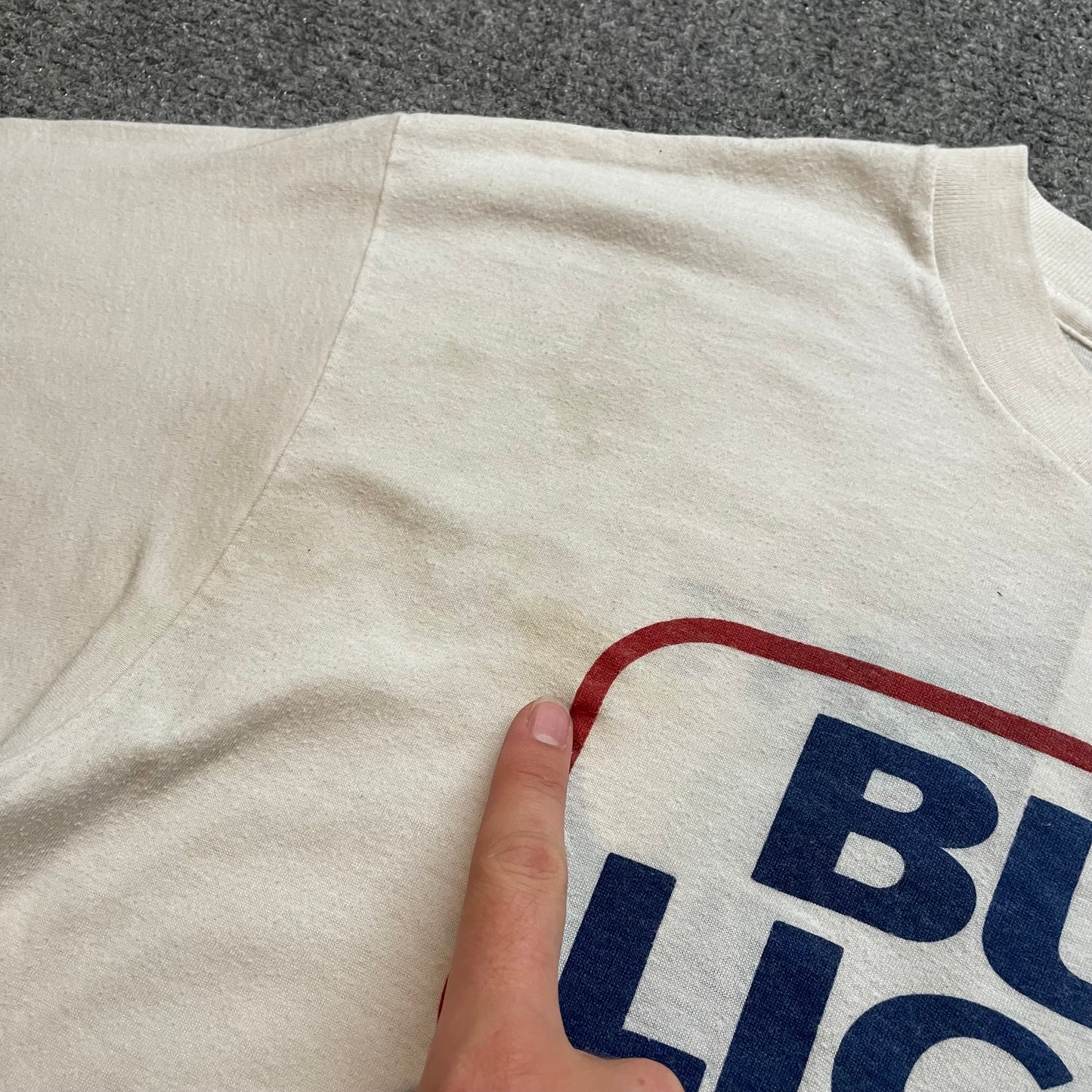 1980s Ironman Triathlon Bud Light Sponsored T-Shirt - L