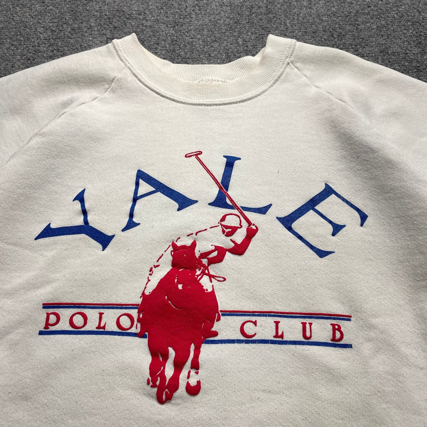 90s Yale Polo Club Sweat - M