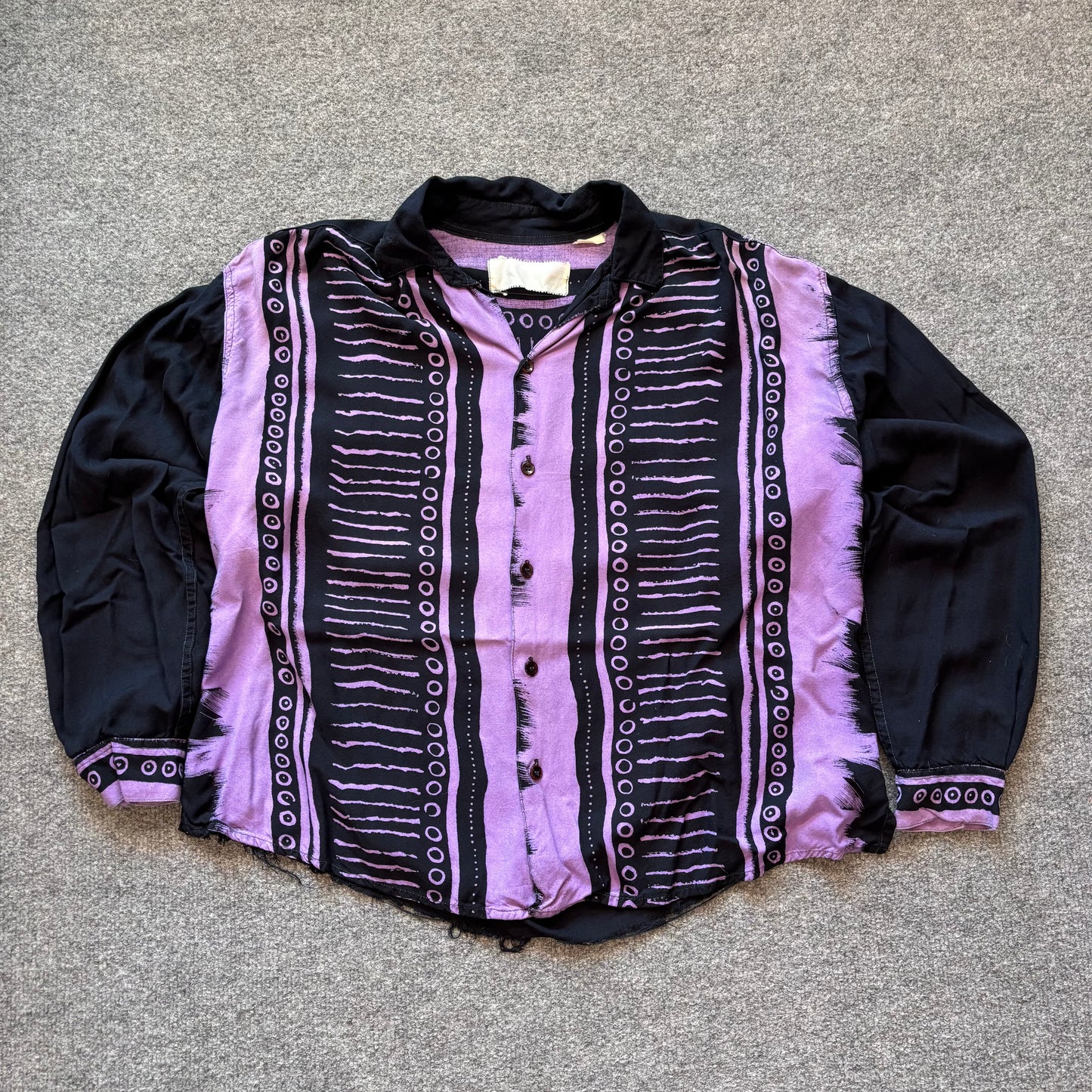 1970s Button Up Shirt - L
