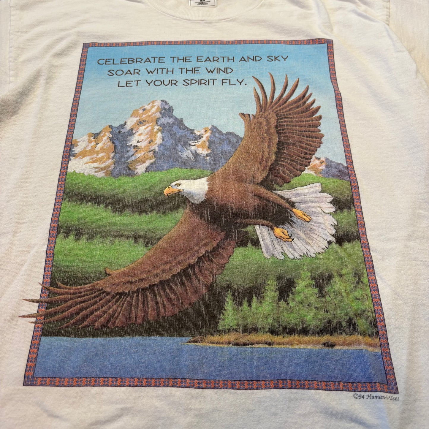 90s Human-I-Tees Nature Shirt - L