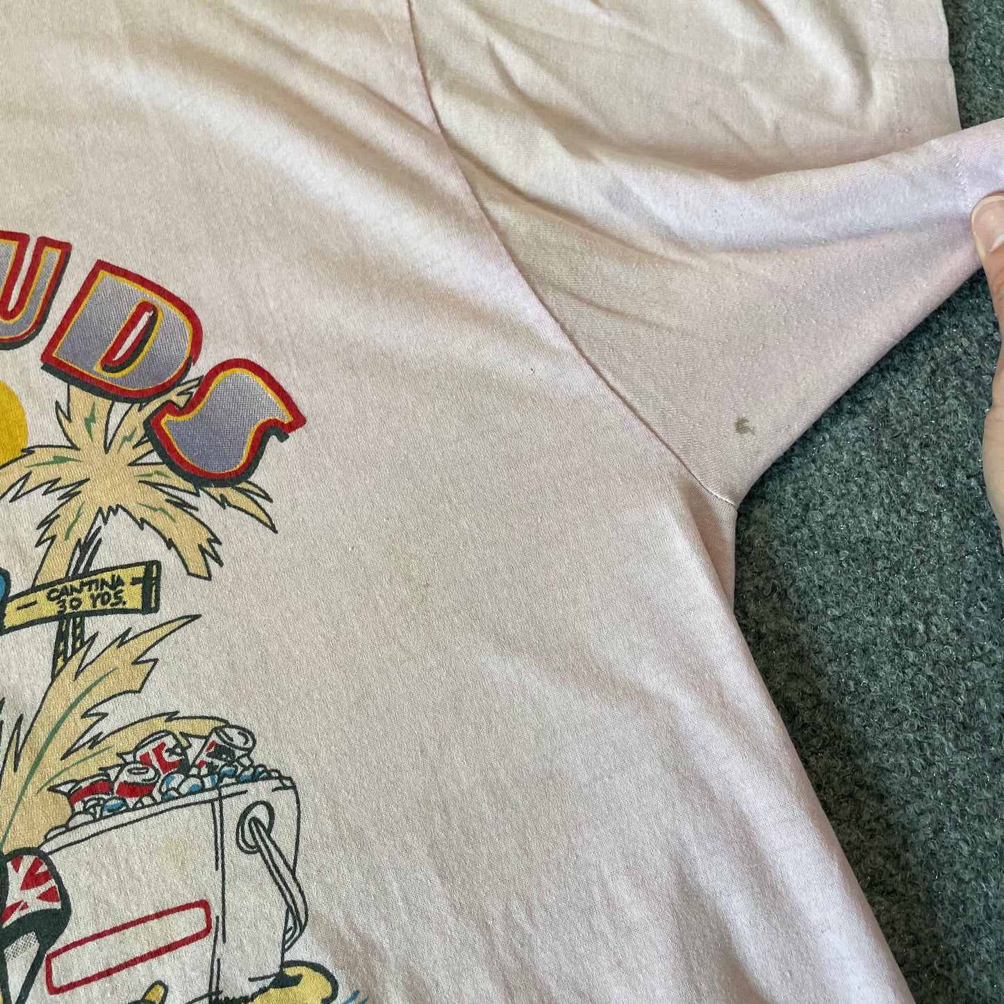 1980s Club Spuds Bud Light Promo Shirt - L