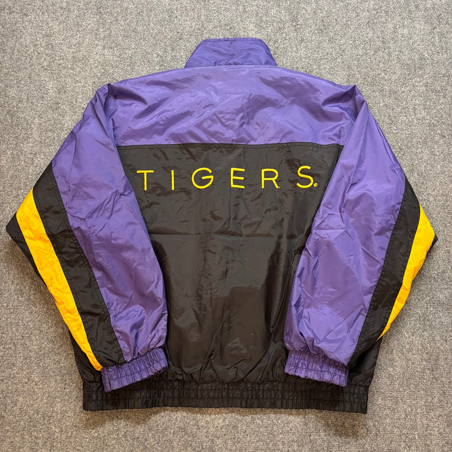 90s Pro Player LSU Tigers Windbreaker Jacket - XL
