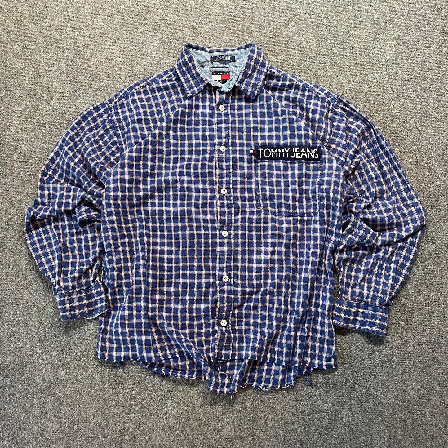 90s Tommy Jeans Button Up - L