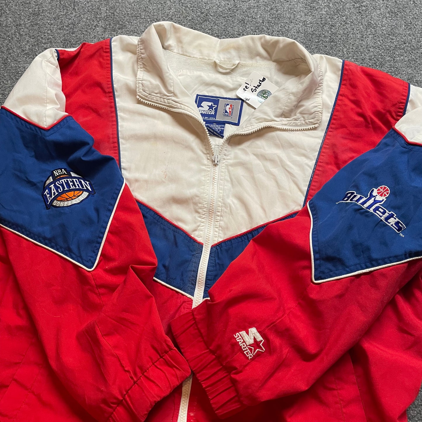 90s Washington Bullets Starter Jacket - XL