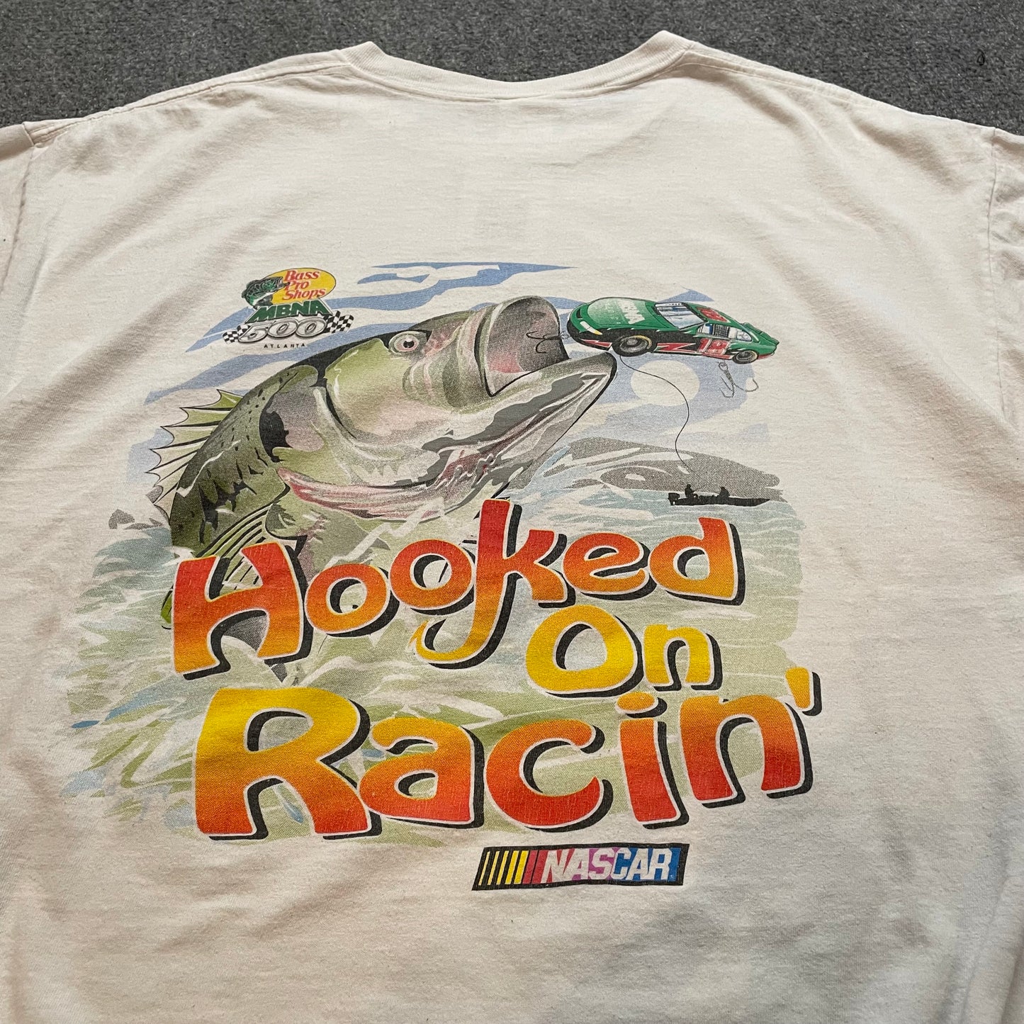 2000s Bass Pro Shops NASCAR T-Shirt - XL