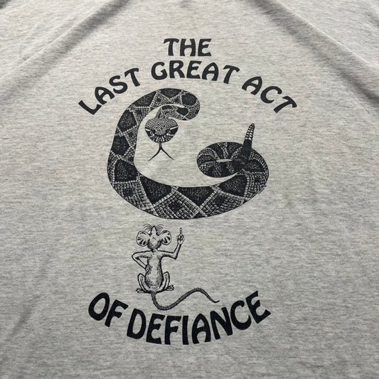 1990 Last Great Act of Defiance Shirt - XL