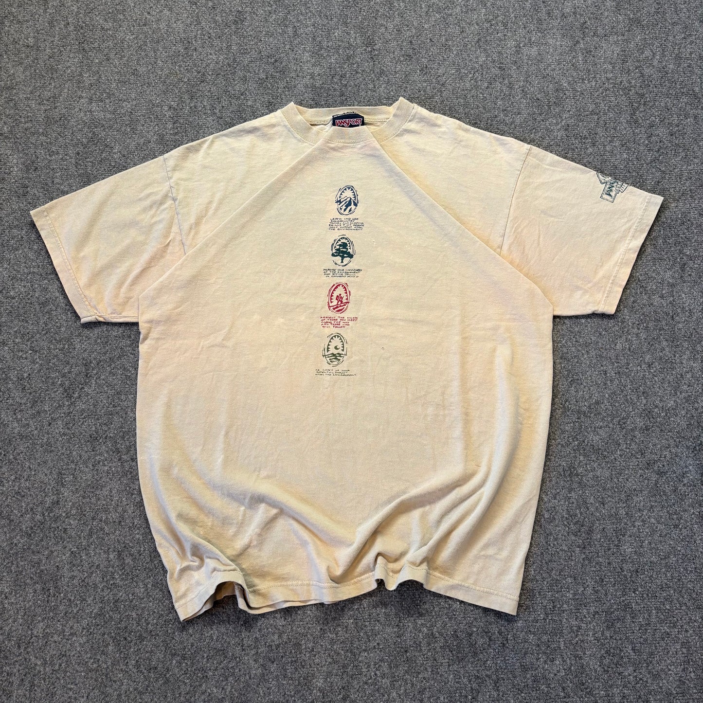 90s Jansport Nature T-Shirt - XL