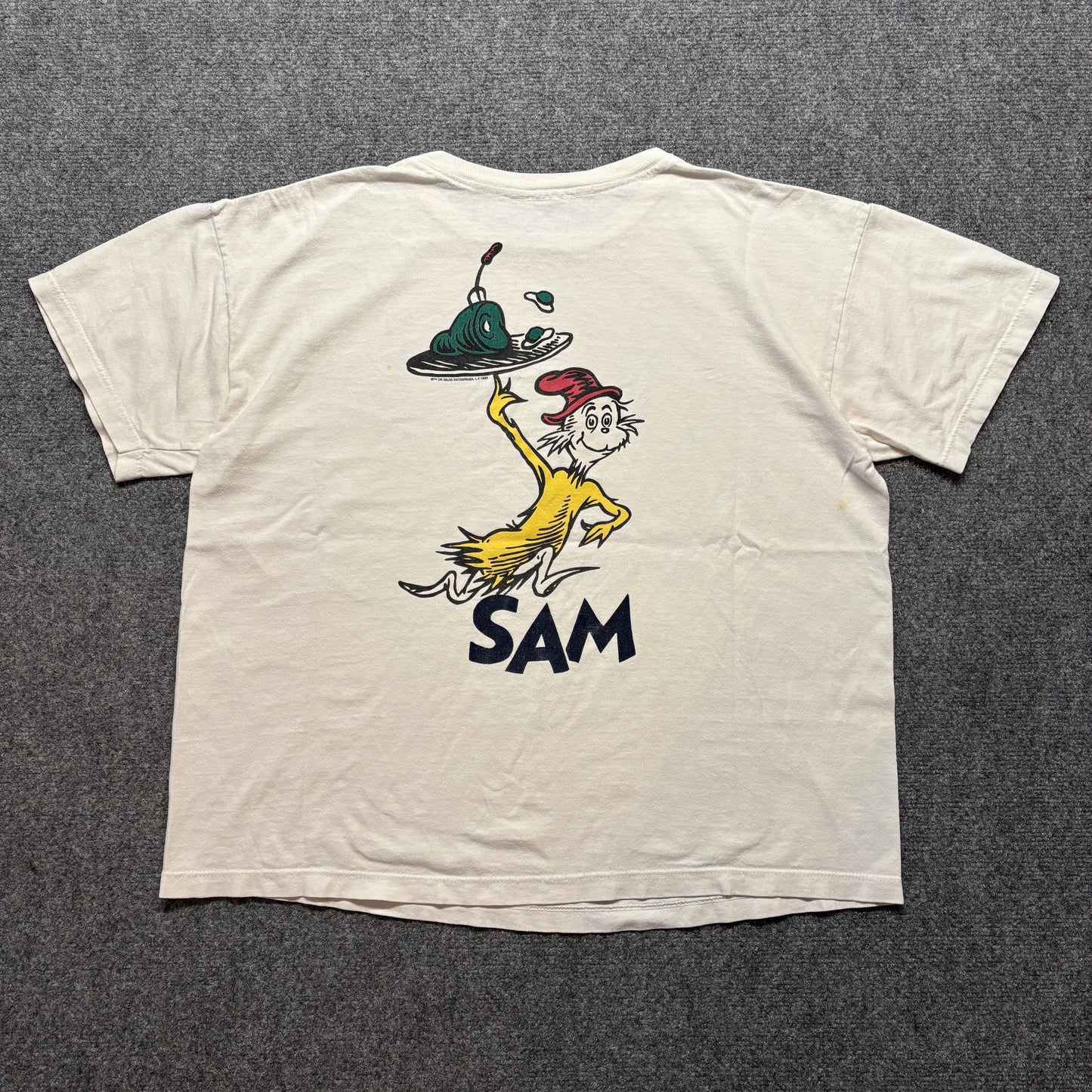 Vintage Dr.Seuss Green Eggs & Ham T-Shirt - M
