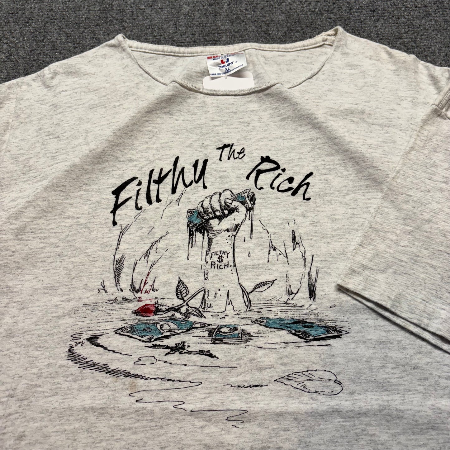 90s “Filthy the Rich” Art Tee - Xl