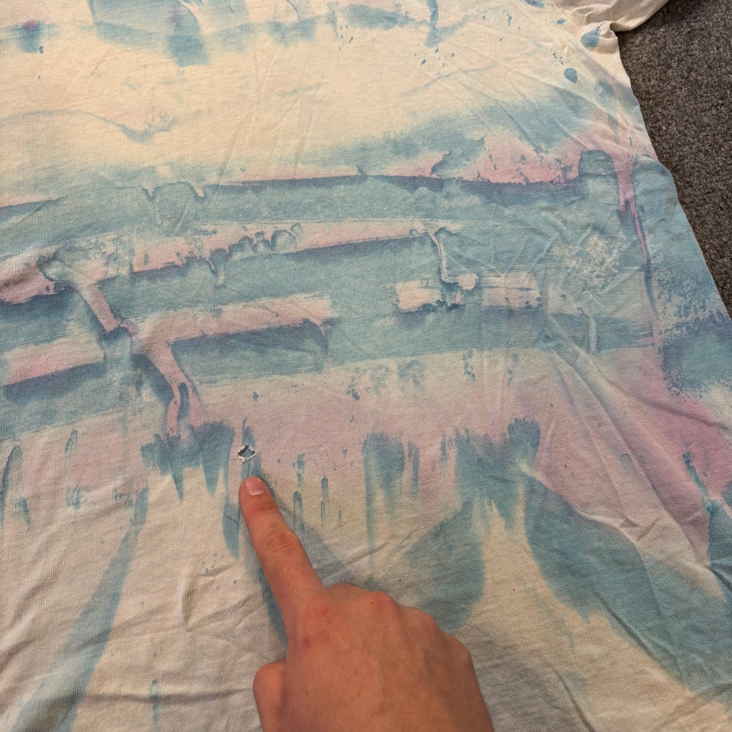 90s Bugle Boy Tie-Dye Shirt - XL