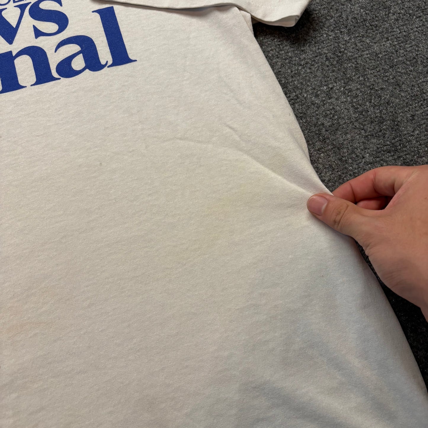 90s PNJ T-shirt - L