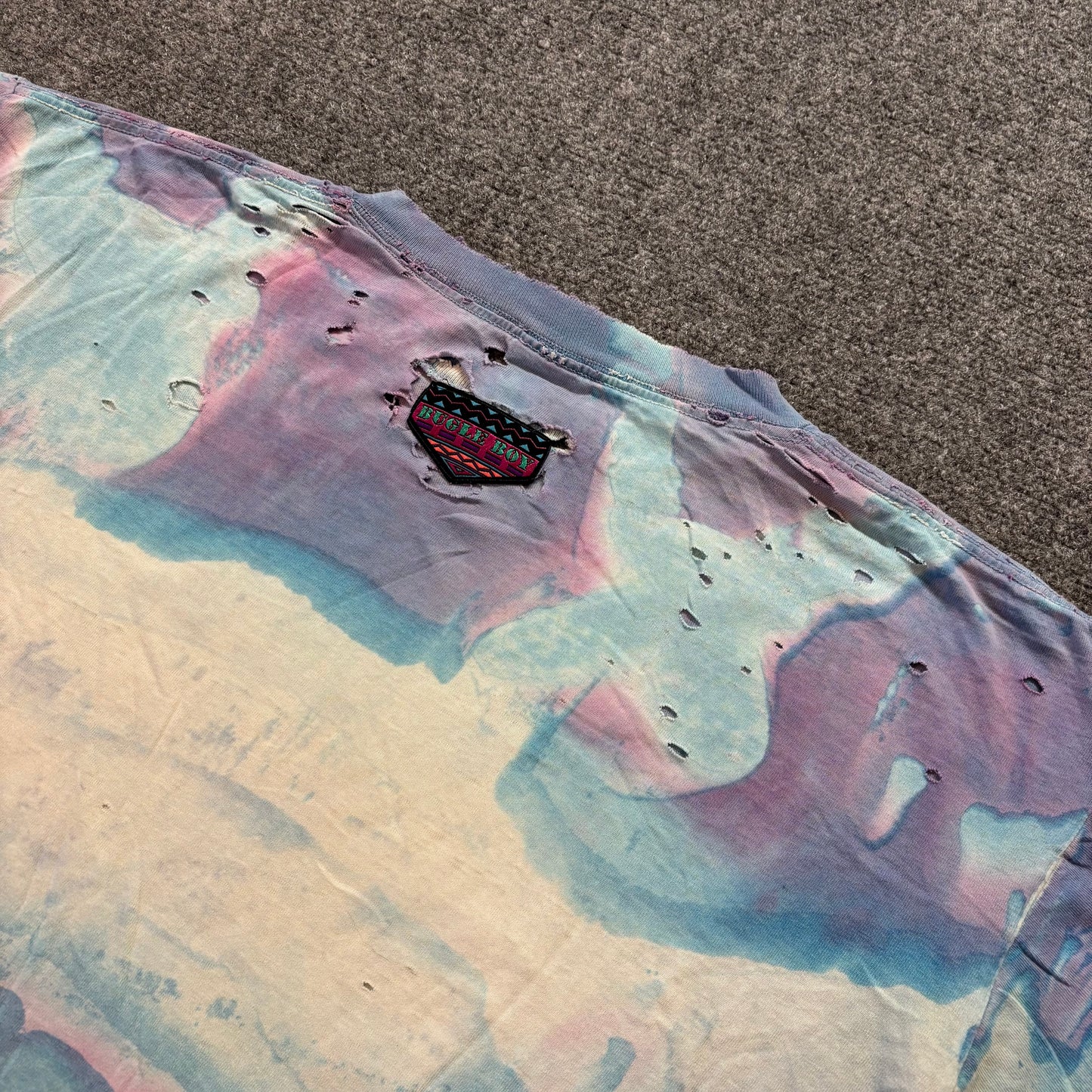 90s Bugle Boy Tie-Dye Shirt - XL