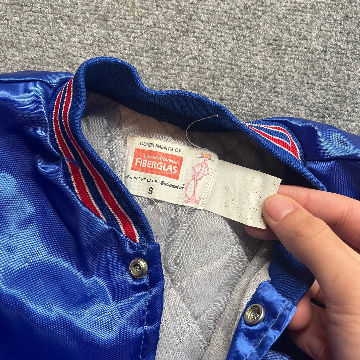 1980s Buffalo Bills Swingster Satin Jacket - S