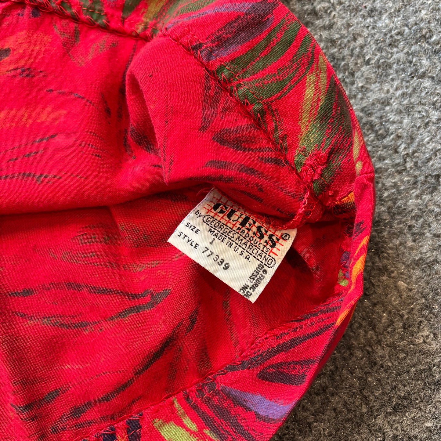 1980s GUESS Button Up - M