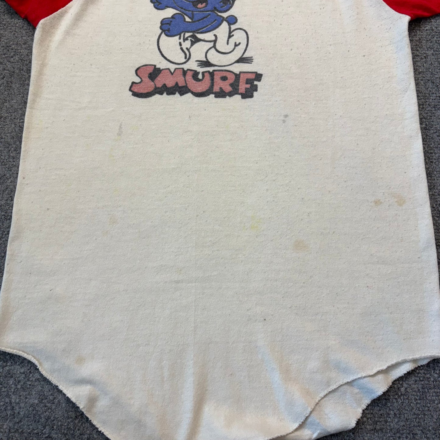 1980s Smurf Raglan - M