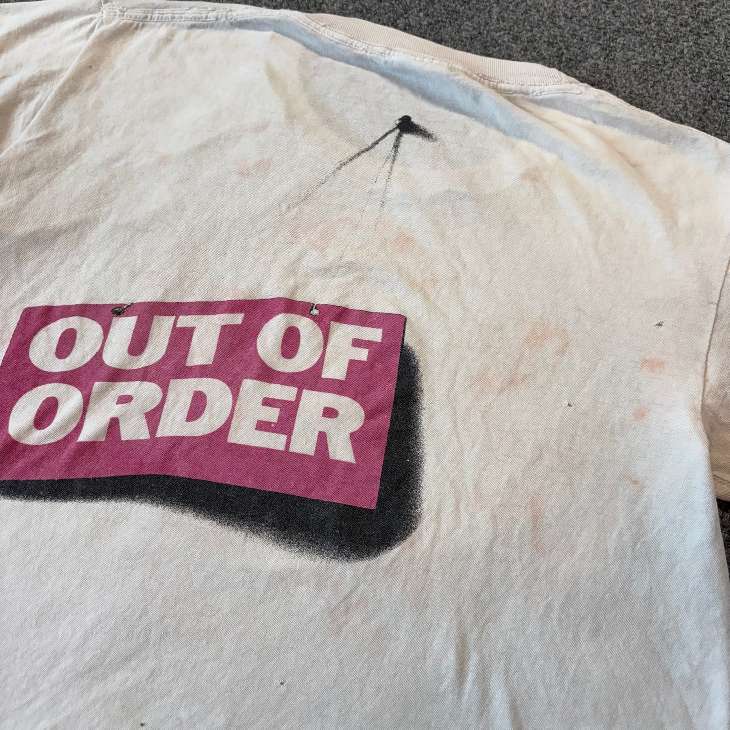 1980s Rod Stewart Out of Order Tour T-Shirt - M