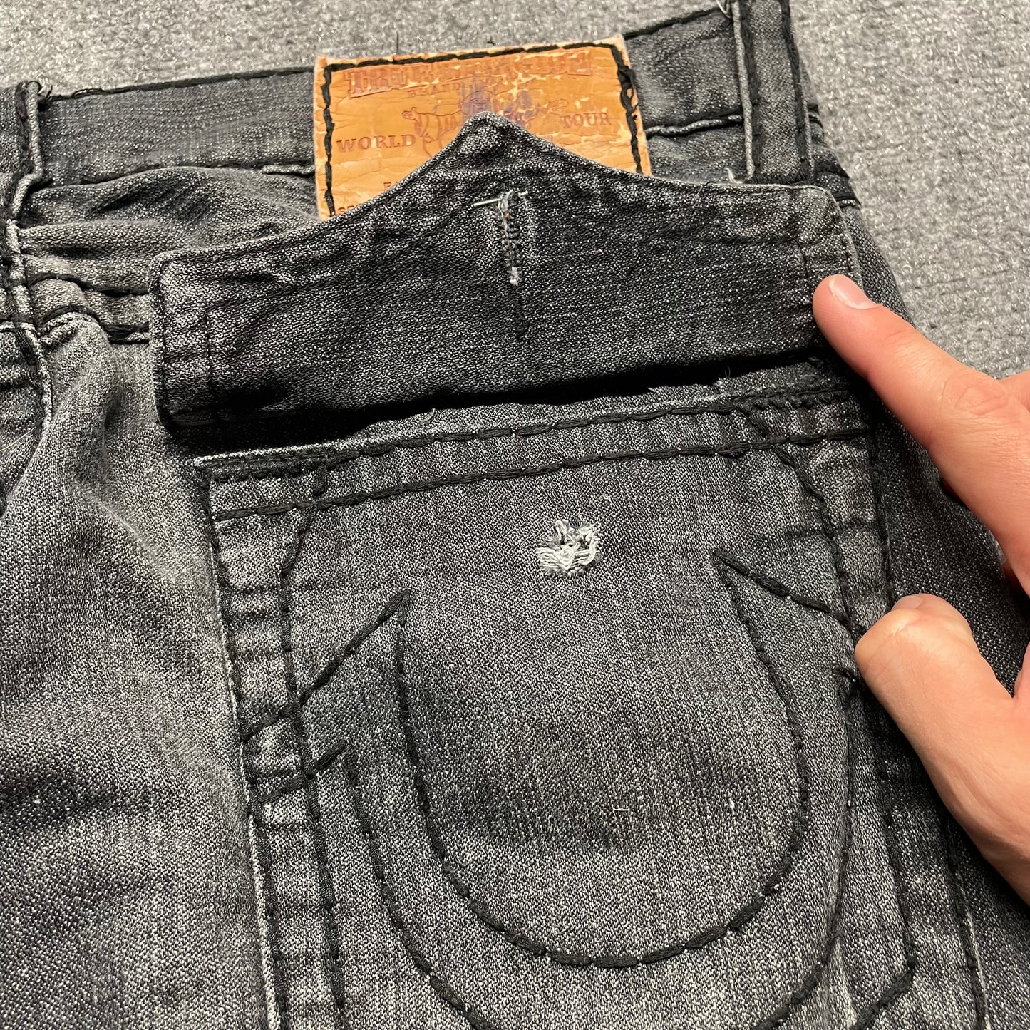 Y2K True Religion Jeans - 38x34