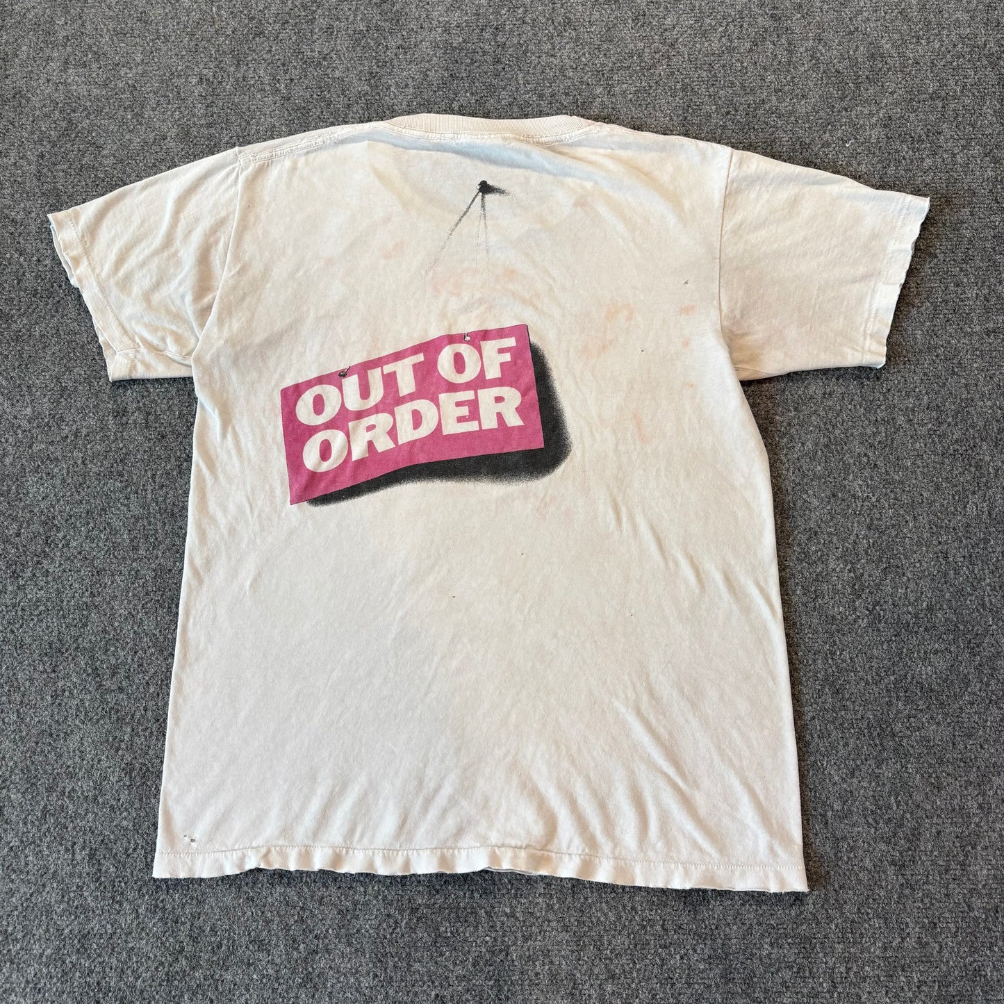 1980s Rod Stewart Out of Order Tour T-Shirt - M