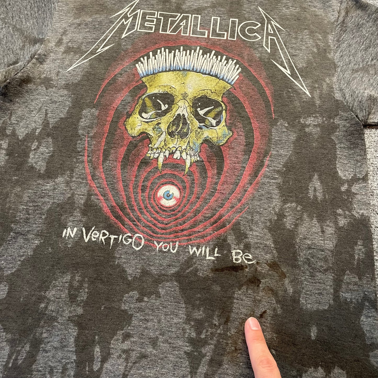 1980s Metallica The Shortest Straw T-Shirt - L