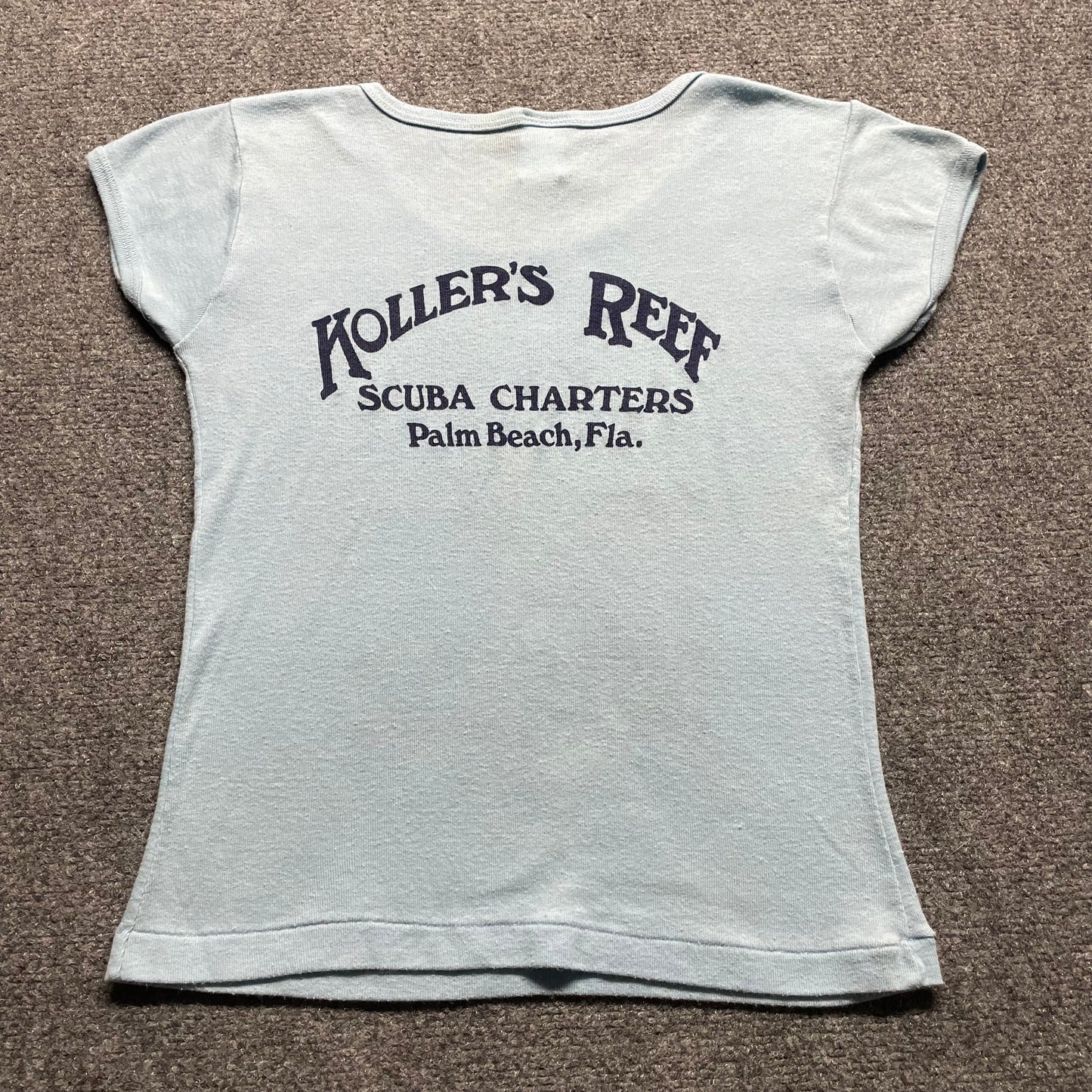 Women’s 70s Palm Beach Drift Diver Baby Tee - M