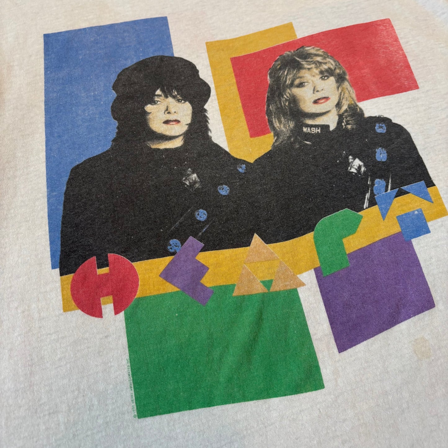 1990 HEART Band T-Shirt - L