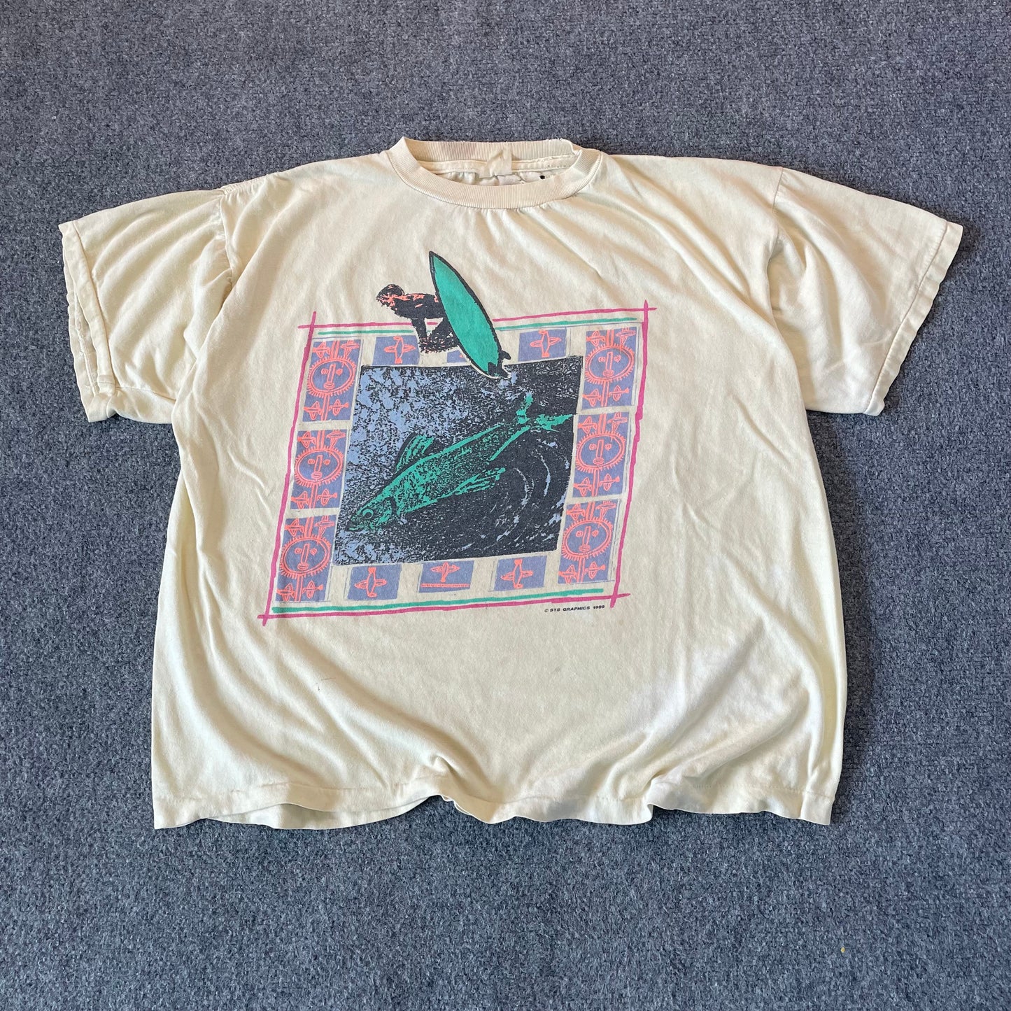 1980s Surfing Shirt - S