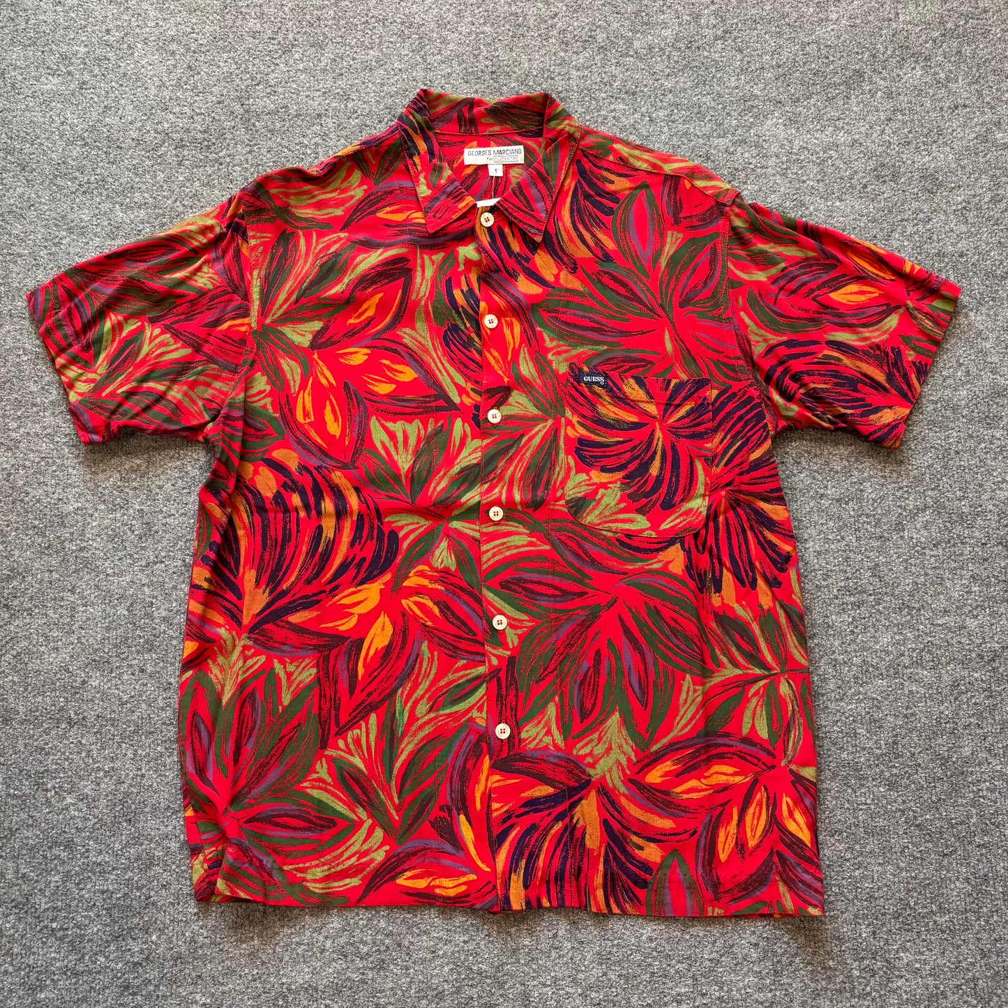 1980s GUESS Button Up - M