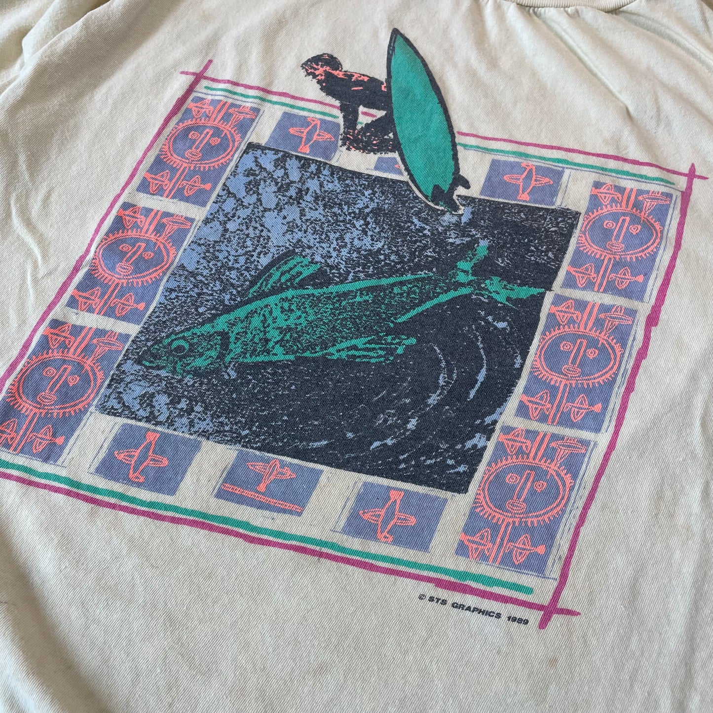 1980s Surfing Shirt - S