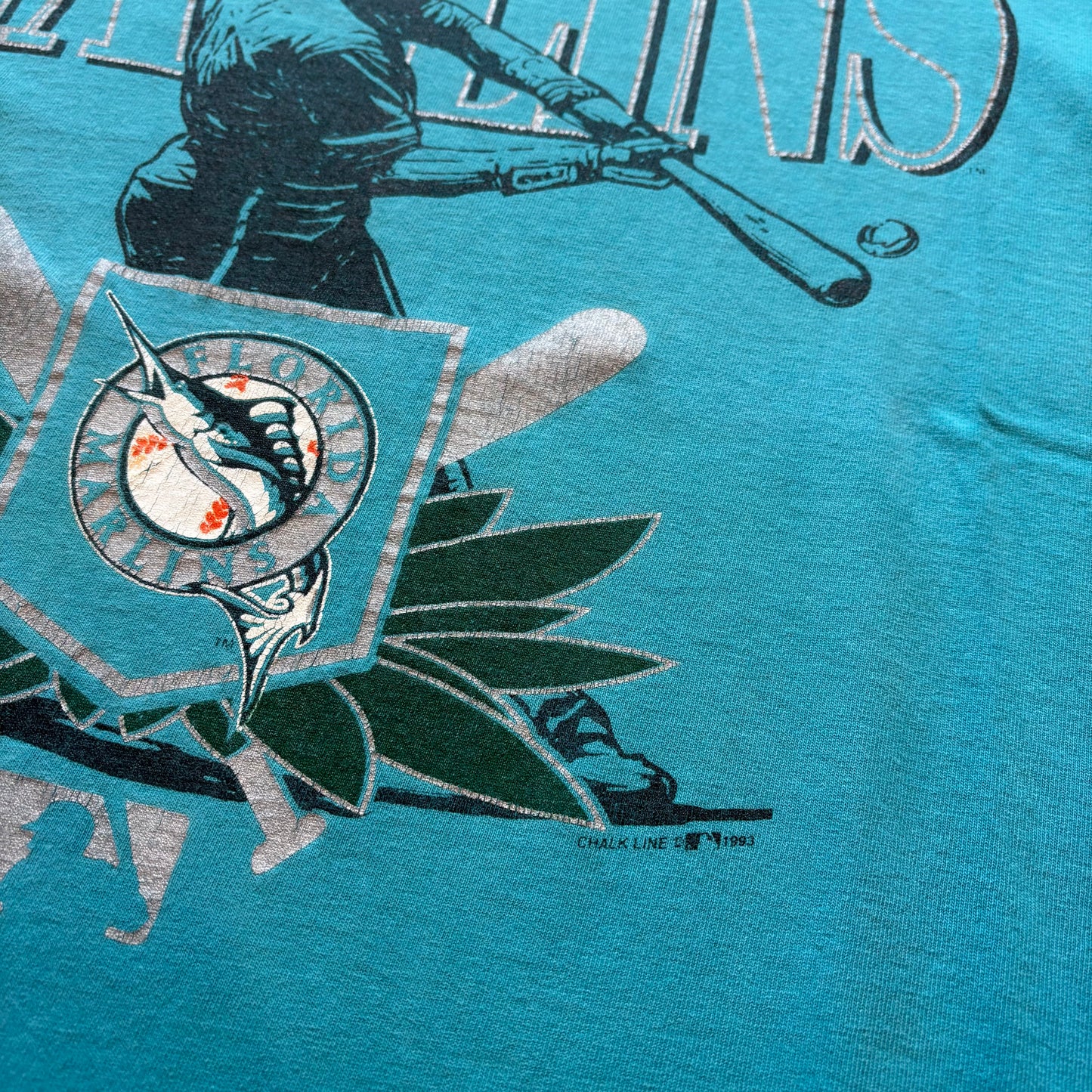 90s Florida Marlins T-Shirt - L
