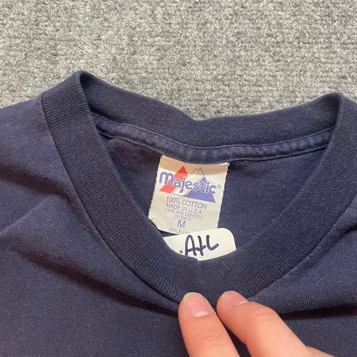 90s Atlanta Braves T-Shirt - M