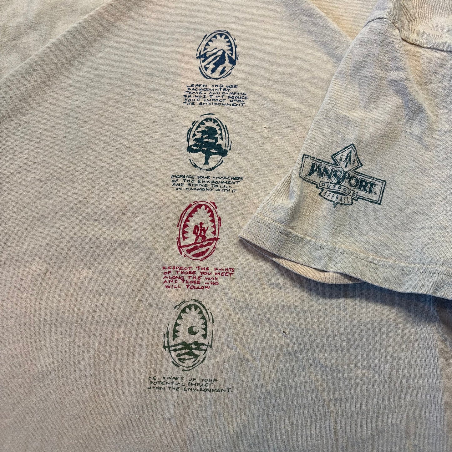 90s Jansport Nature T-Shirt - XL