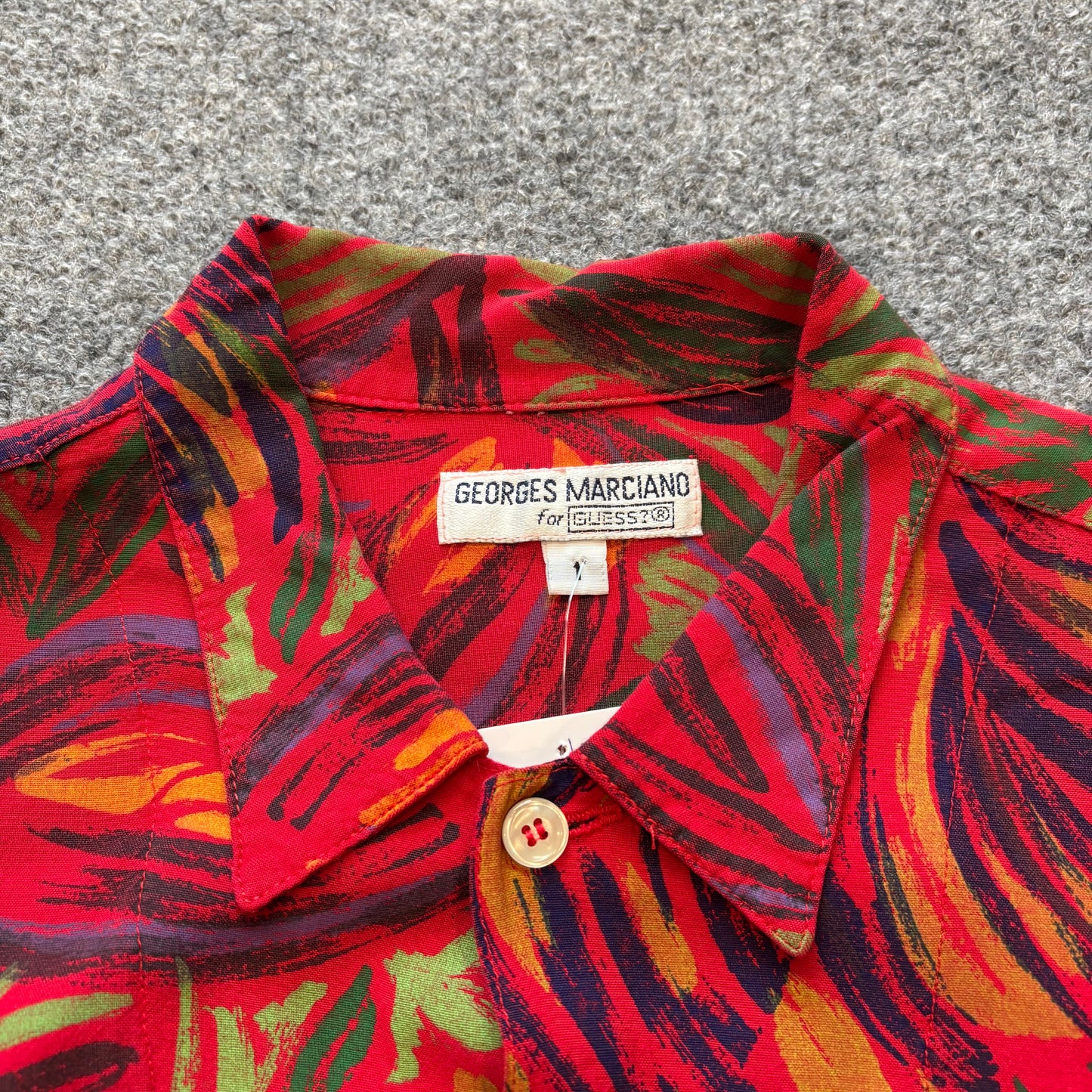 1980s GUESS Button Up - M