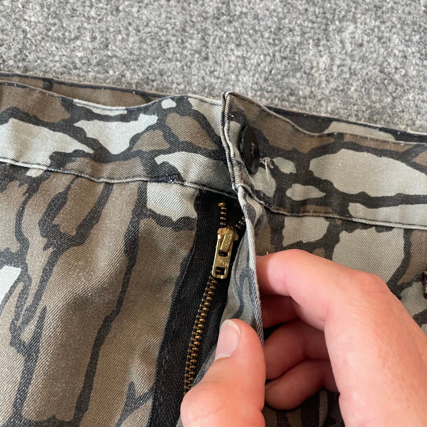 1970s Trebark Camo Pants - 38x34