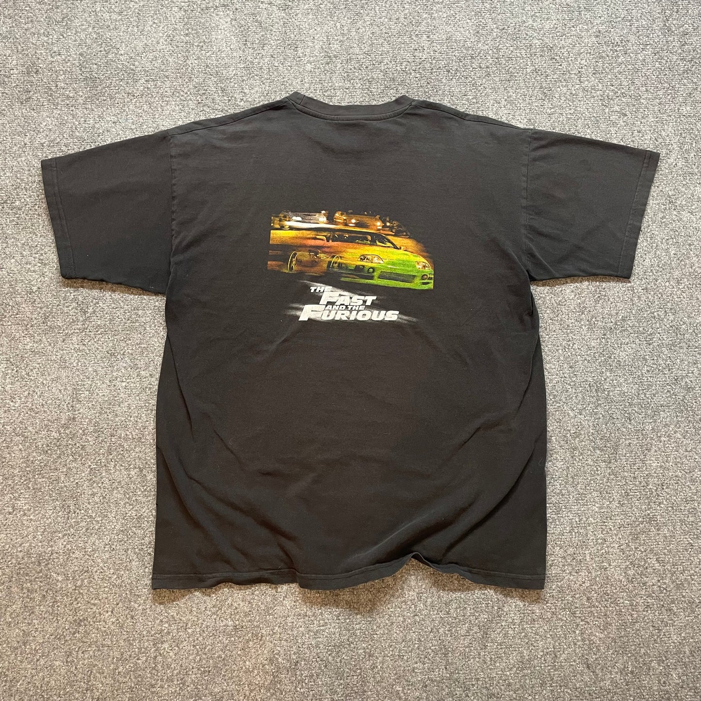 Rare Euro 2001 The Fast & The Furious Promo T-Shirt - L