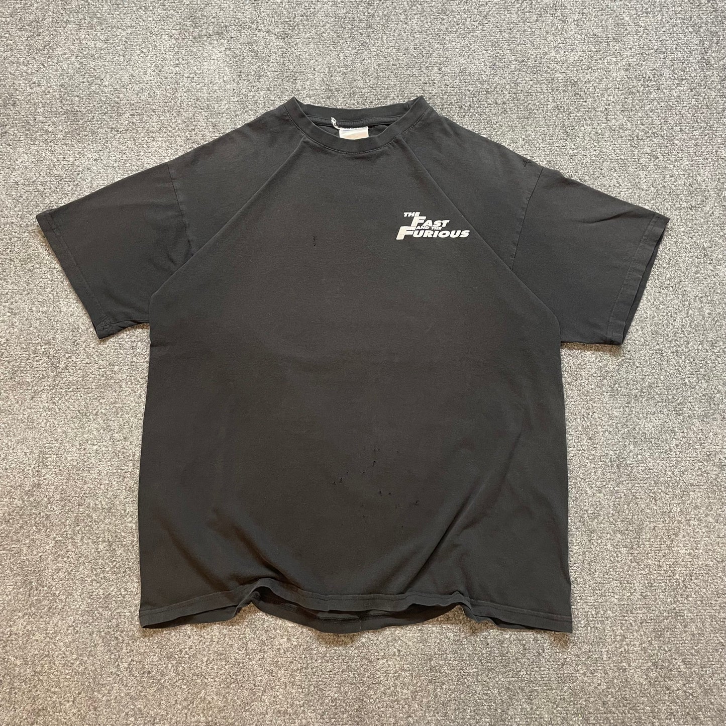 Rare Euro 2001 The Fast & The Furious Promo T-Shirt - L