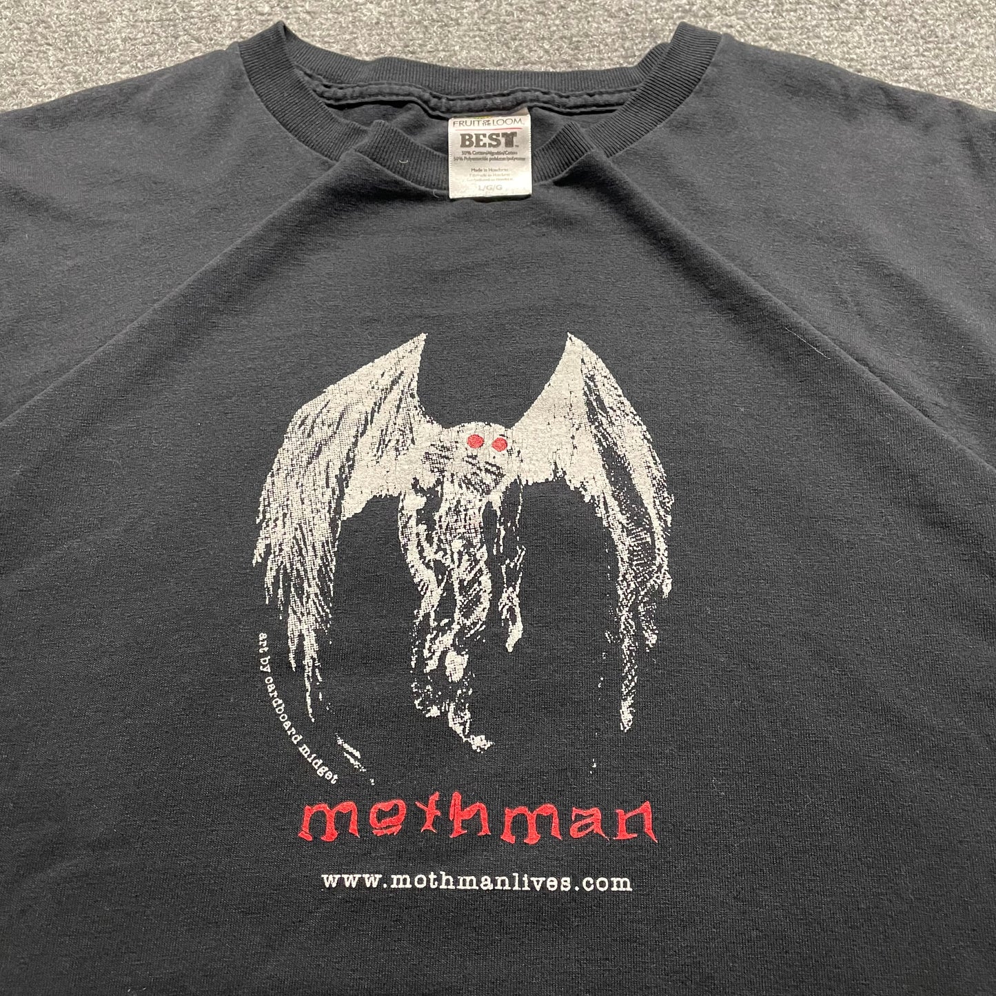2000s Mothman T-Shirt - L