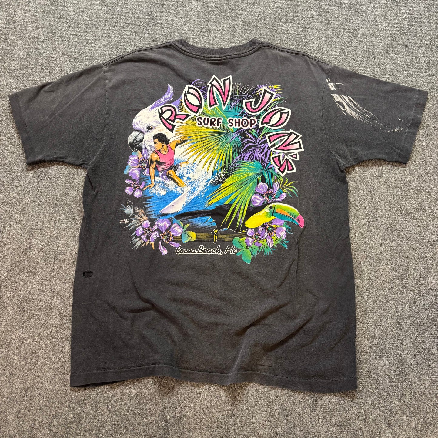 90s Ron Jon Surf Shop T-Shirt - L
