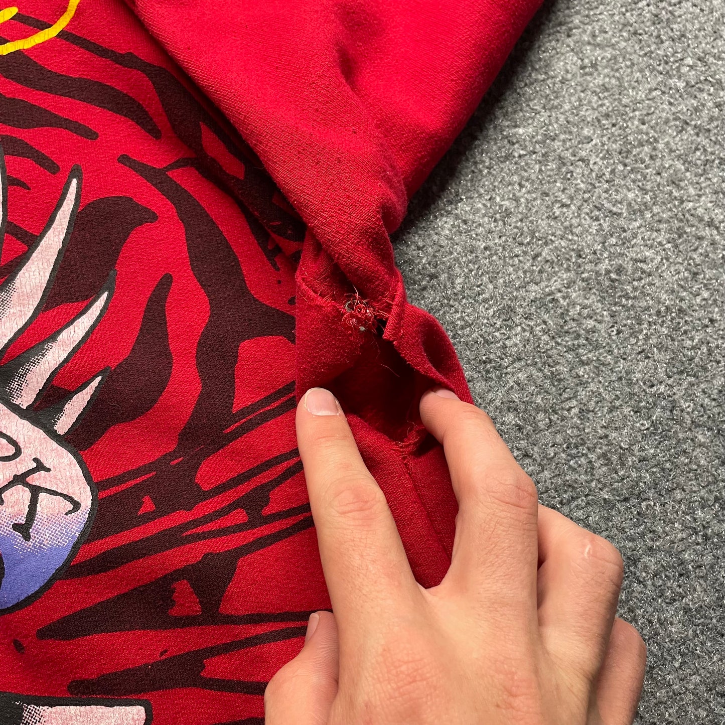 Y2K Ed Hardy Hoodie - L