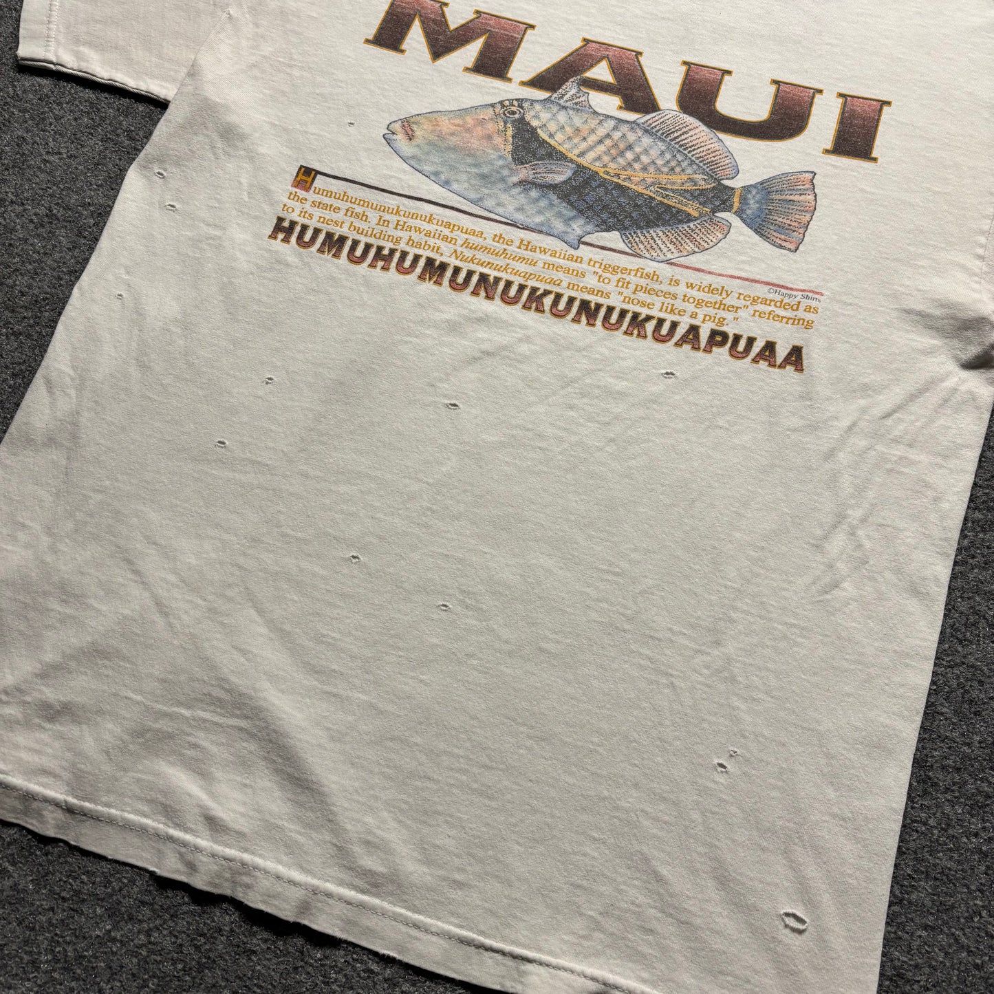 Vintage Maui Triggerfish Shirt - L